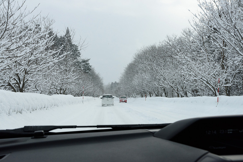 八甲田ゴールドラインを南へと進む