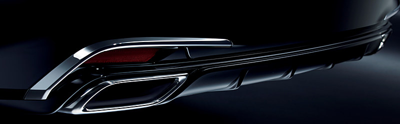 リアツインフィニッシャー（マジェスティックブラック・パール）