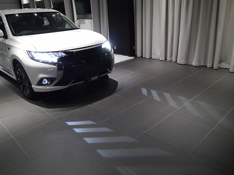 「アニメーションを利用して悪天候時でも判別しやすい表示」