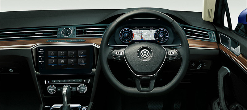 パサート ヴァリアント TDI ハイラインのインテリア