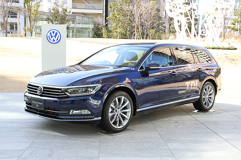 2月14日に発売された「パサート ヴァリアント TDI」