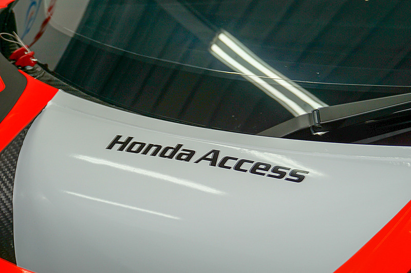 34号車 Modulo KENWOOD NSX GT3のカラーリング