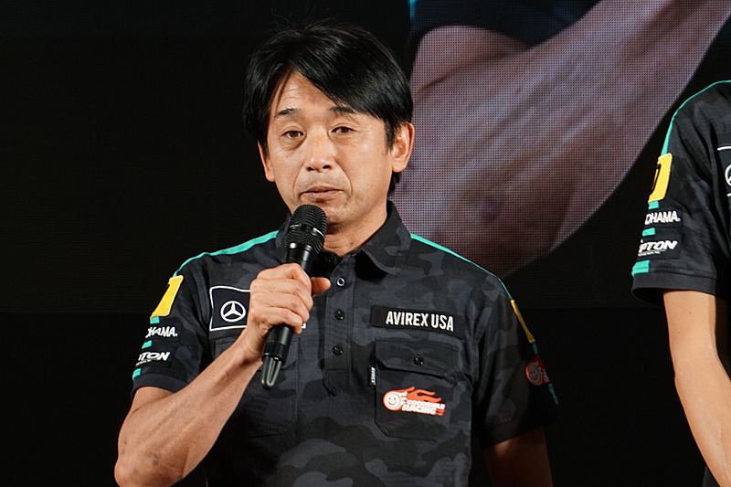 チーム監督の片山右京氏