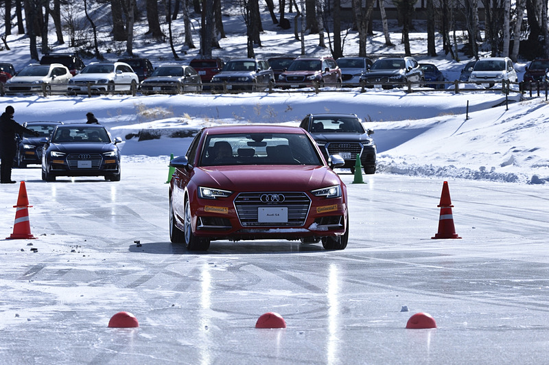 ブレーキングのありなしで旋回力が大きく異なる結果に