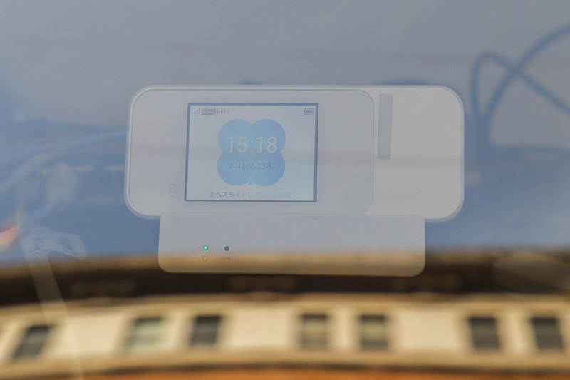 遠隔操作の回線には4G-LTEを使用