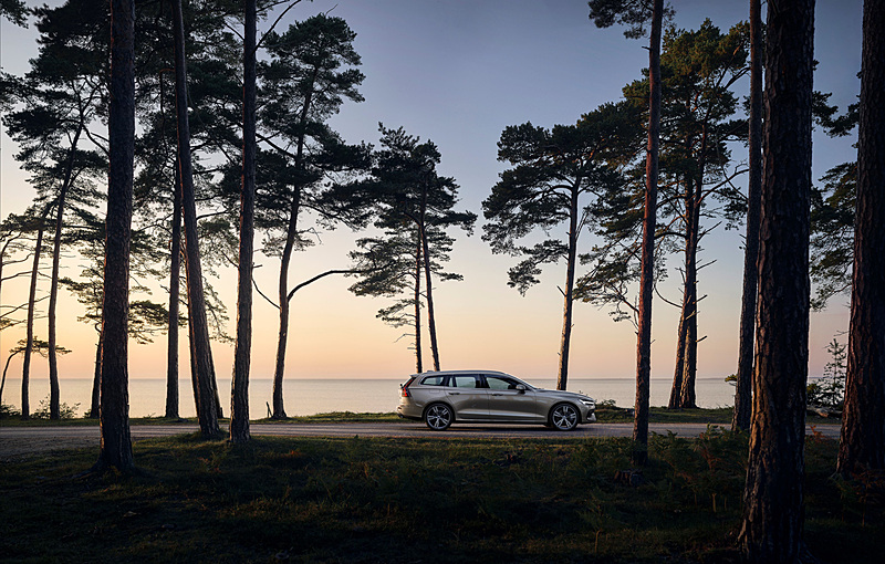 新型V60の走行イメージ