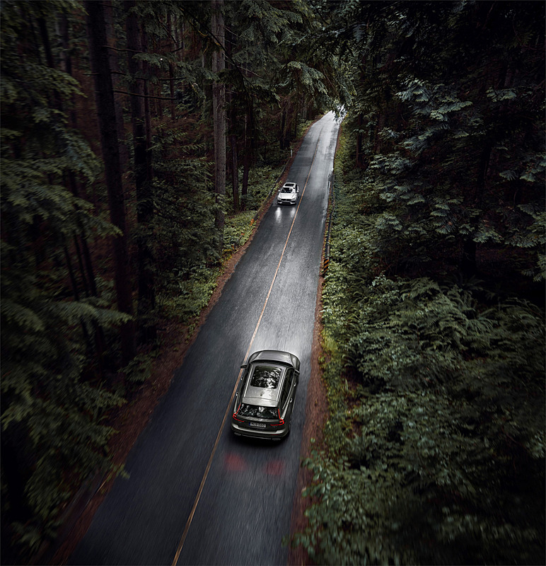 新型V60の走行イメージ