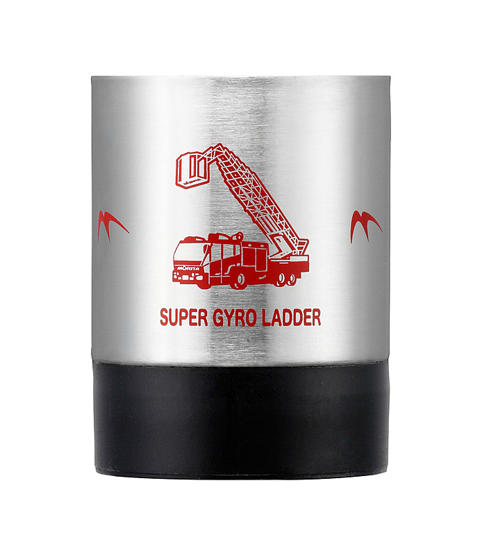 「消防車マグカップ」にデザインされたはしご車「SUPER GYRO LADDER」