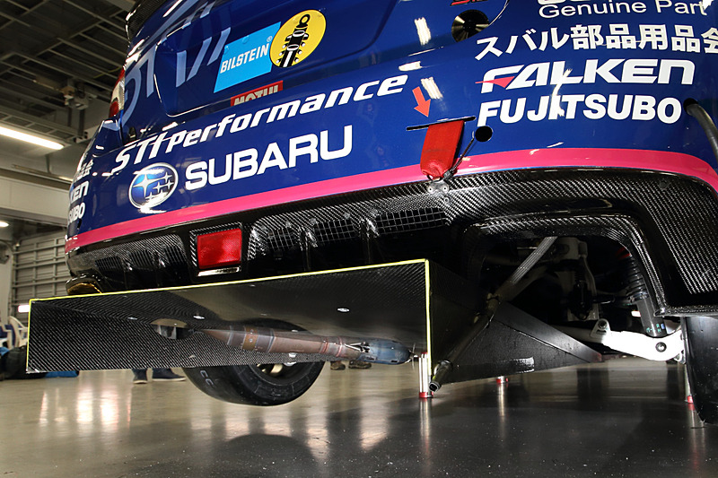 Cd値5％以上の削減を目標に改良されたエアロパーツ