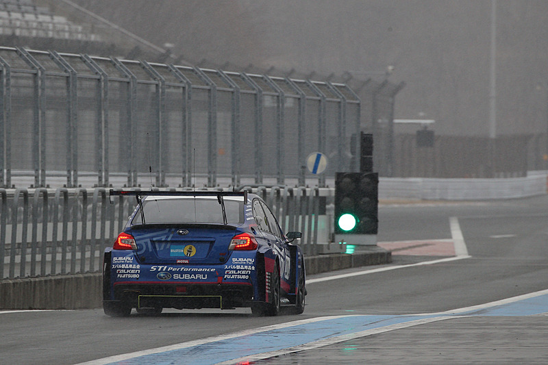 占有走行枠をいっぱいに使いシェイクダウンを行なった