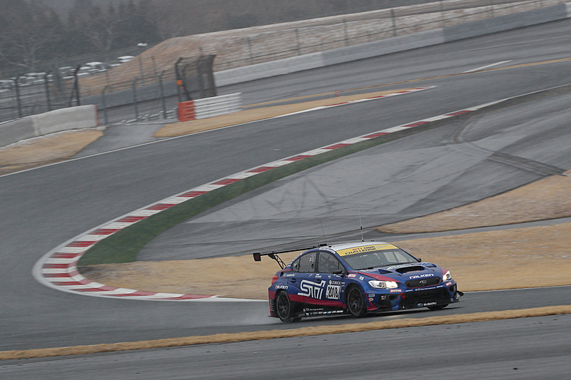 占有走行枠をいっぱいに使いシェイクダウンを行なった