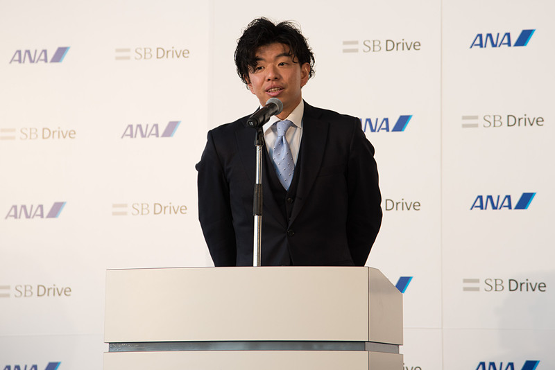 SBドライブ株式会社 代表取締役社長兼 CEO 佐治友基氏