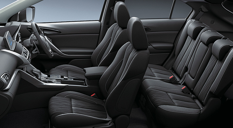 新型エクリプス クロスのインテリア