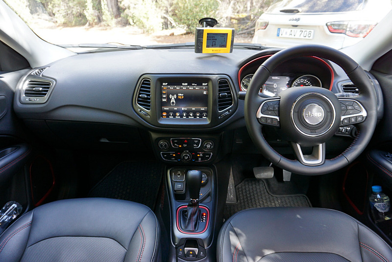 Trailhawkのインテリア