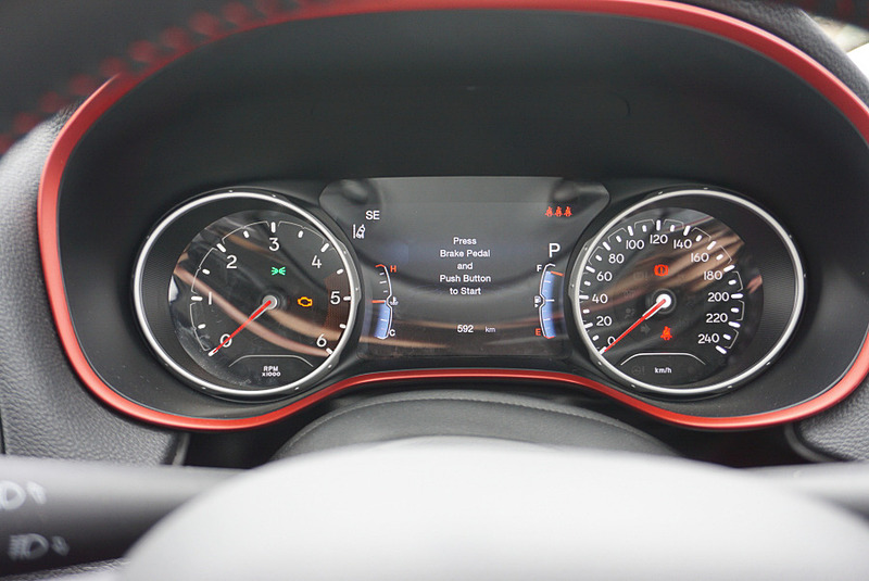 Trailhawkのインテリア