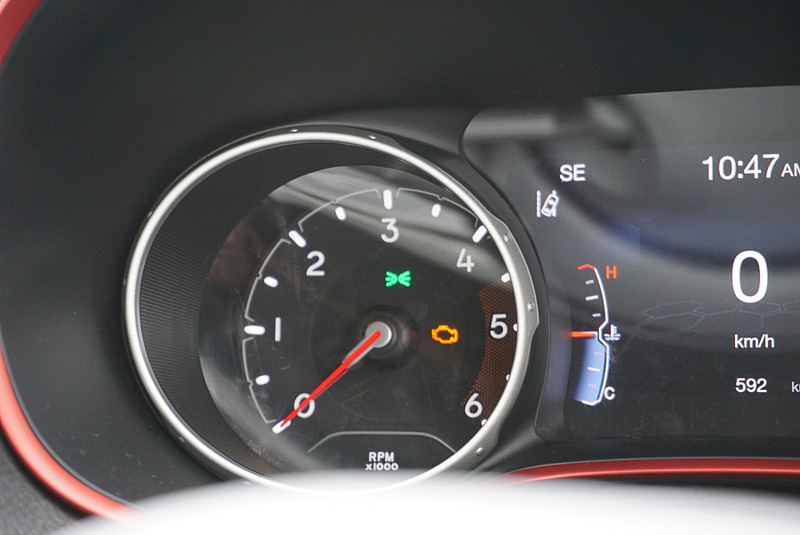 Trailhawkのインテリア