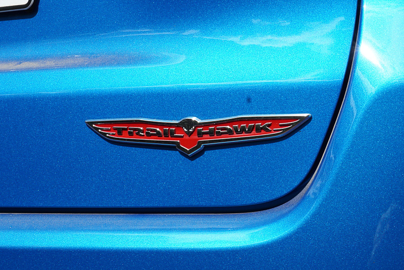 Trailhawkのエンブレム