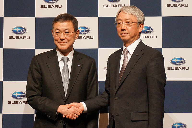 6月付けで代表取締役会長に就任する吉永泰之氏（左）と、同代表取締役社長に就任する中村知美氏（右）