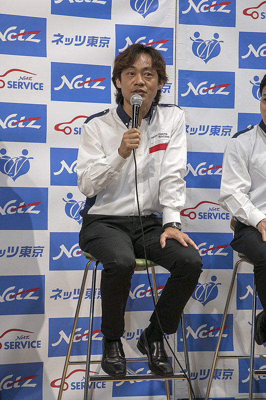 86/BRZ Race プロフェッショナルシリーズに参戦する脇阪選手。脇阪選手はTOYOTA GAZOO Racingのアンバサダーであり、GRガレージのアドバイザーも務めている