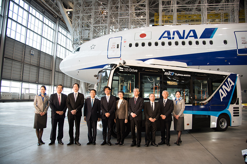 ANA、SBドライブ関係者
