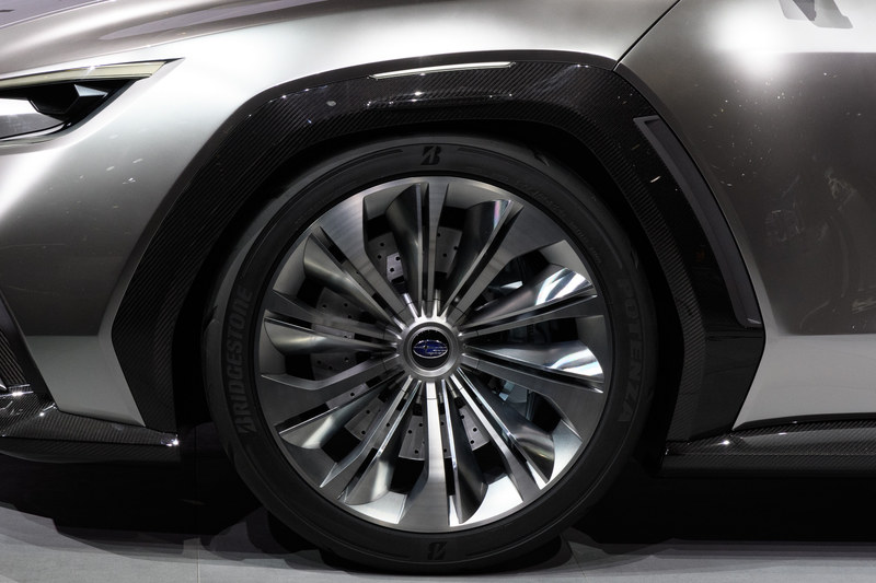 フェンダー部の盛り上がり