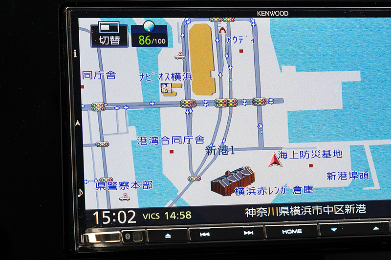 本体左枠にサブウィンドウの引き出しポイントが用意されている