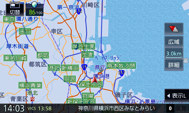 500mスケールより上は大きな移動をする際などに利用するイメージ