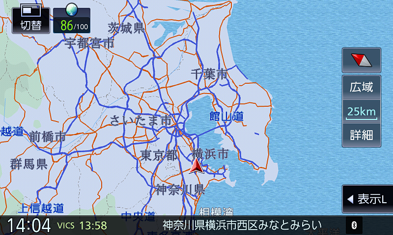 500mスケールより上は大きな移動をする際などに利用するイメージ