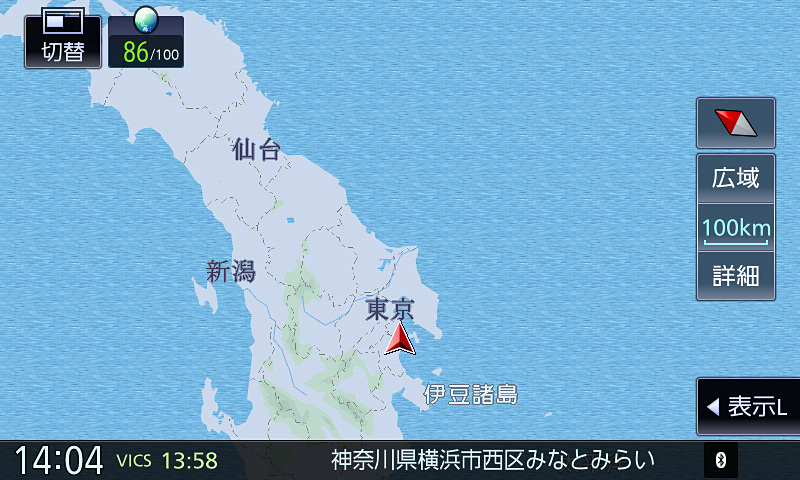 500mスケールより上は大きな移動をする際などに利用するイメージ