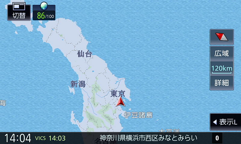 500mスケールより上は大きな移動をする際などに利用するイメージ