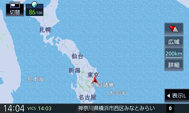 500mスケールより上は大きな移動をする際などに利用するイメージ