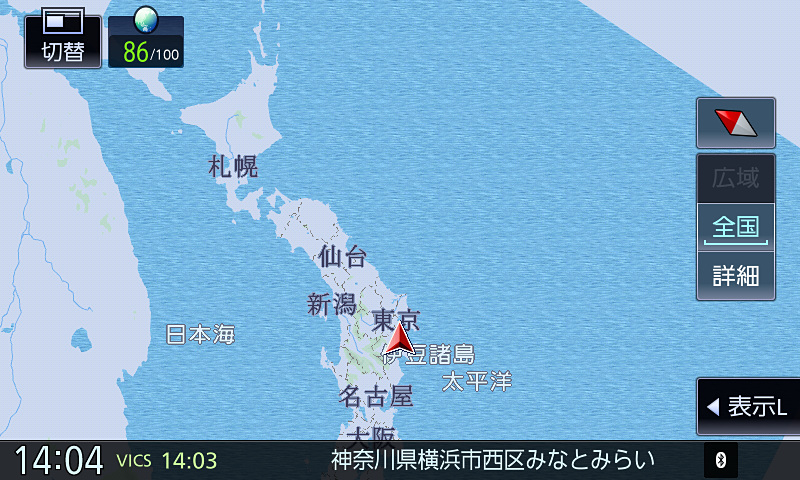 500mスケールより上は大きな移動をする際などに利用するイメージ