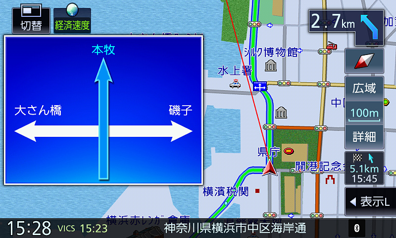 方面案内看板は豊富に用意されている