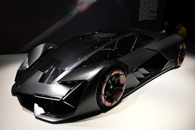 フォルクスワーゲングループのほかのブランドのクルマは、展示のみ行なわれた