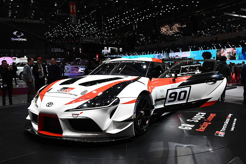 ジュネーブショーで公開された「GR Supra Racing Concept」
