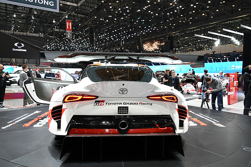 ジュネーブショーで公開された「GR Supra Racing Concept」