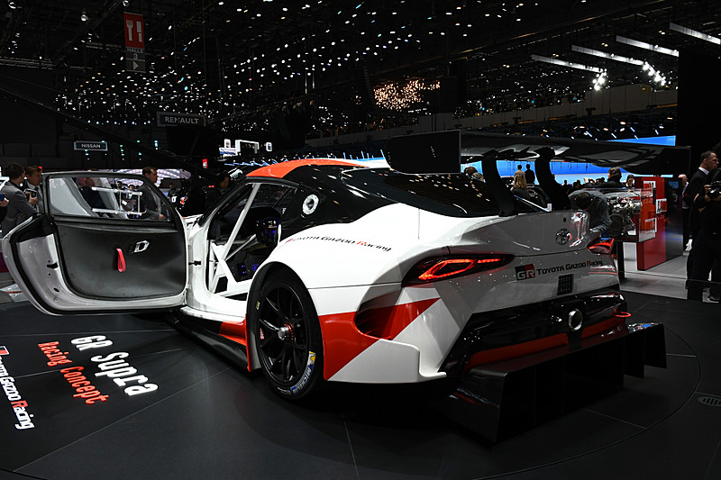 ジュネーブショーで公開された「GR Supra Racing Concept」