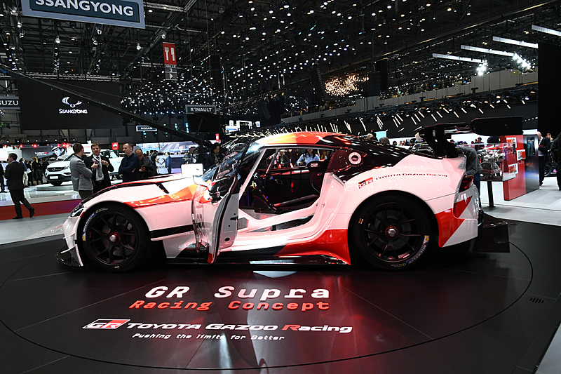 ジュネーブショーで公開された「GR Supra Racing Concept」