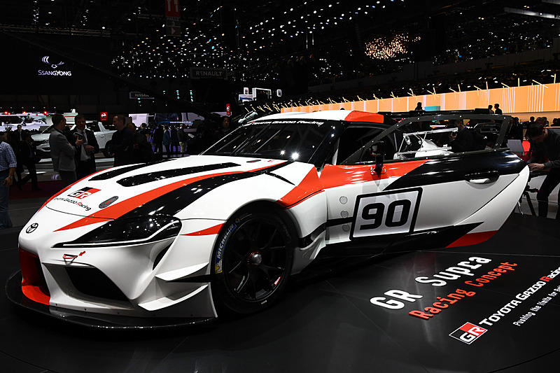 ジュネーブショーで公開された「GR Supra Racing Concept」