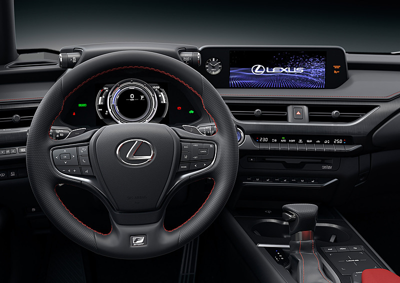（欧州仕様）UX250h “F SPORT” インテリア
