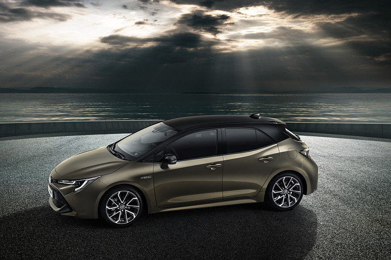 ルーフやプラーがブラックになる2トーンカラーもオプションで設定される