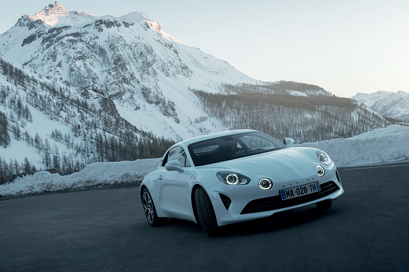 A110 Pureの走行イメージ