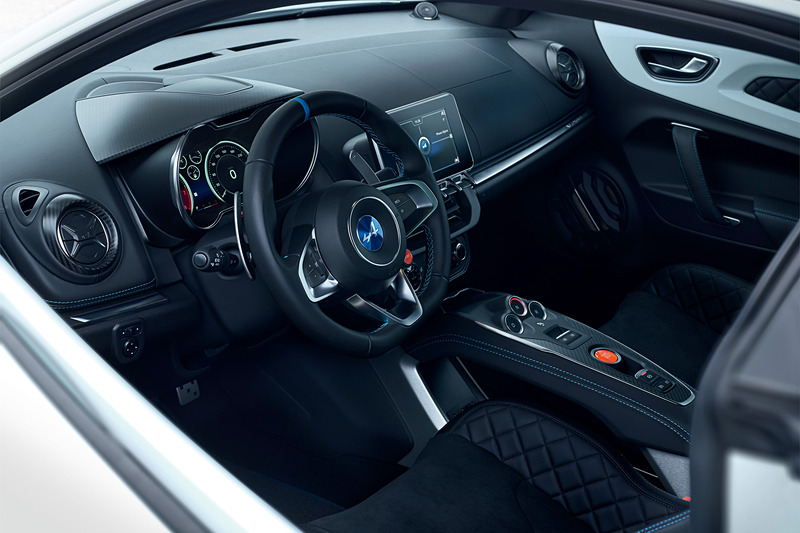 A110 Pureのインテリア