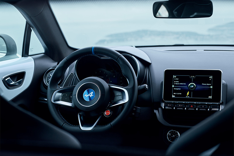 A110 Pureのインテリア