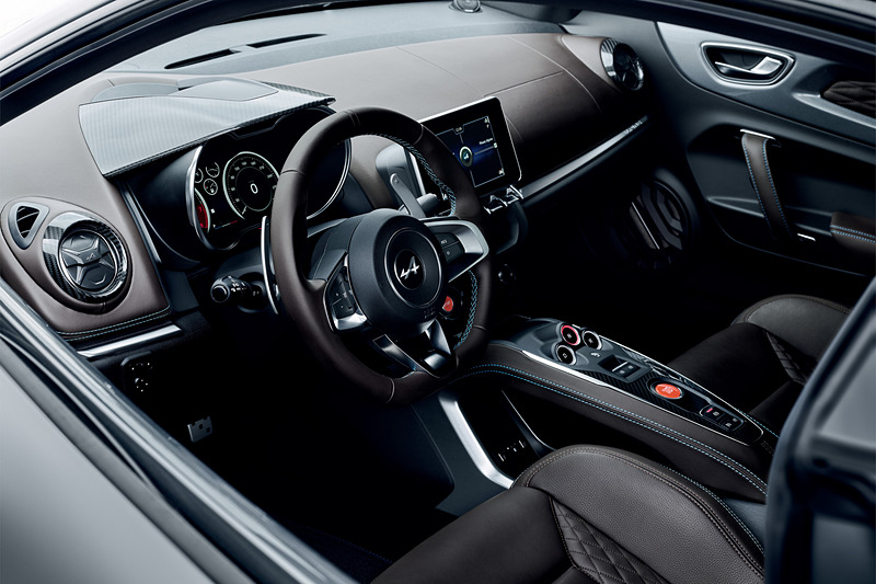 A110 Legendeのインテリア