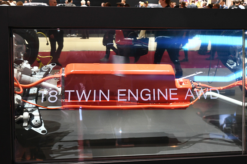 PHVの構造展示もされていた