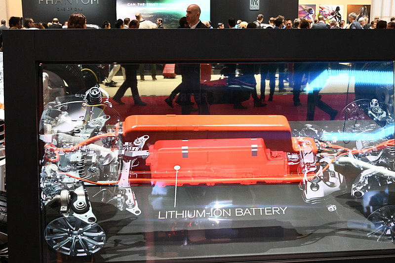 PHVの構造展示もされていた