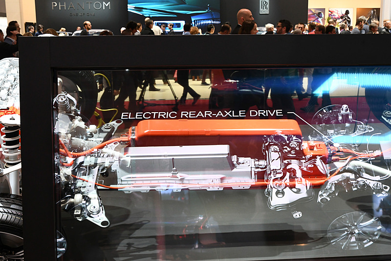 PHVの構造展示もされていた