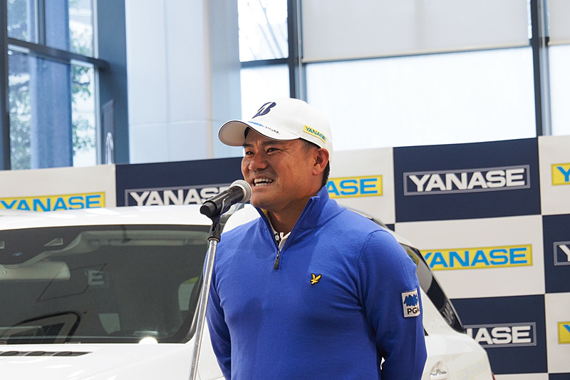 プロゴルファーの宮里優作選手