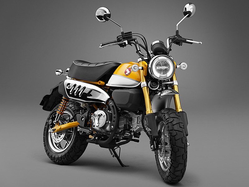 東京モーターショー2017で公開された「モンキー125」のコンセプトモデル